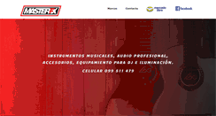 Desktop Screenshot of masterfxmusic.com